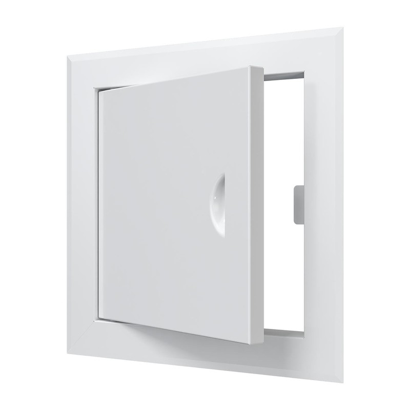 Metal Access Panel for Wall and Ceiling – White Steel