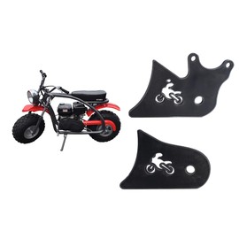 JMCHstore 6'' Mini bike Stretch Extension Tabs for Coleman BT200X Mini bike 196cc, Hisun 200-7 for Viper 200cc Trail bike (Hydralic Brake Tab, 6 inch)