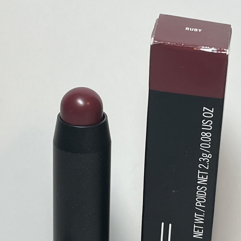 M·A·C MAC Patentpolish Lip Pencil RUBY Full size New in