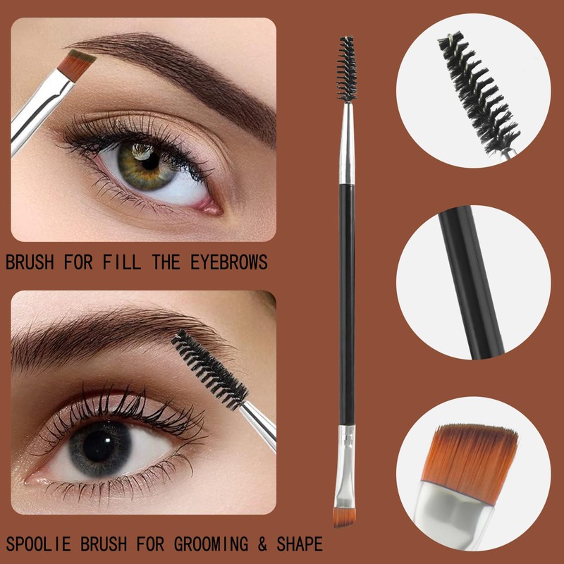 ZWWOGE Eyelash Curler 3-Piece Set Includes Partial Eyelash Curler, Double