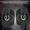 FT-185 Mini USB LED Speaker Portable Loudspeaker Music Player for