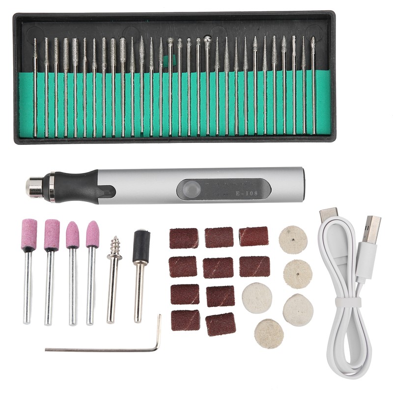 Electric Micro Engraver Pen Mini DIY Vibro Engraving Tool Kit