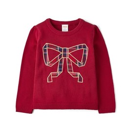 Gymboree,and Toddler Long Sleeve Sweaters,Red Bow,4T