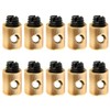 Pack of 10 Brake Cable Nipple Screws Replacement Motorcycle Solderless