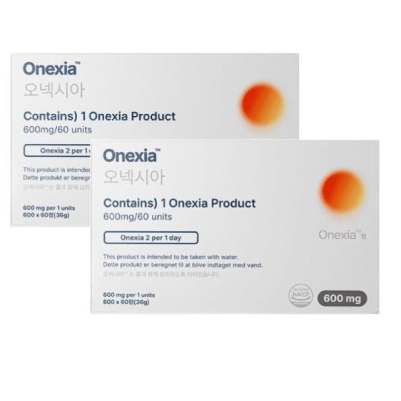 Onexia Onexia tablets 600mg x 60 tablets 2 boxes Pumpkin