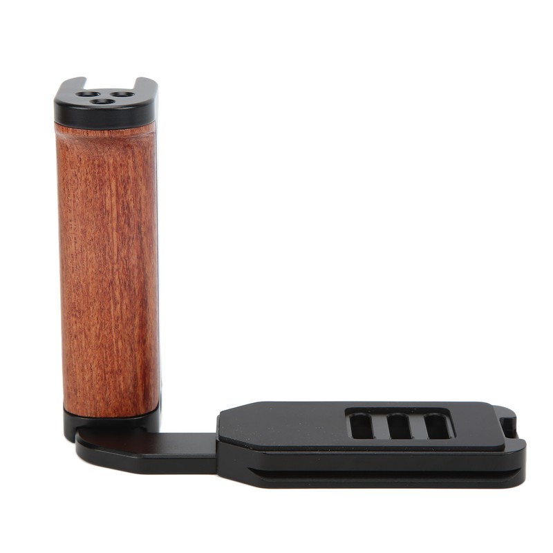 Universal L Shaped Quick Release Wooden Side Handle Stabilizer Quick