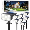 JEJOT Solar Lights Outdoor Waterproof IP65, Super Bright LED,Cool Light