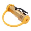 RV Propane Quick Connecting Adapter 1/4 Inch Shutoff Valve and