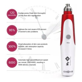 Derma Pen Micro Aguja Facial Bb Glow Poros Tip Spa Skincare                                                                                           