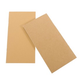 Parliky 2pcs Notebook Refills for Travelers Notebook Refillable Journal Schedule Planner Pocket Journals Smooth Paper for Students Professionals