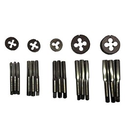 OMEX British Standard Cycle TAP & DIE Set BSB BSCY Cycle CEI TAP DIE Set 1/4" to 1/2" - New 20 PCS Set