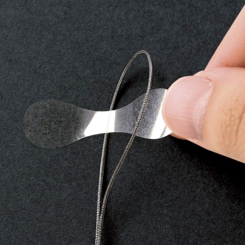 Sasagawa Original Works 20-1588 Transparent Fixing Seals, Glasses-Shaped, 500 Pieces