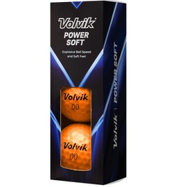 Volvik Power Soft Golf Balls (Orange)