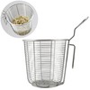 EIKS Spider Strainer Stainless Steel Wire Deep Basket for Hot