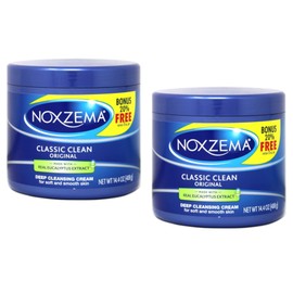 NOXZEMA Deep Cleansing Cream, 12 Ounce (Pack of 2)