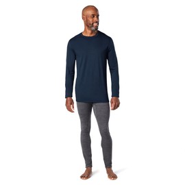 Smartwool SW016816F84S Men’s Merino 150 Plant-Based Dye Baselayer Long Sleeve Indigo Blue S