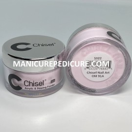 Chisel Nail Art 2 in 1 Acrylic & Dipping Powder OMBRE 2 Oz - OM 91A