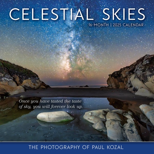 Celestial Skies 2025 Wall Calendar — The Photography of Paul