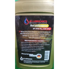 JC LUBRICANTS FULL SYNTHETIC MOTOR OIL 5W-30 ~1qt GERMAN TECHNOLOGY API SP SN PL