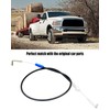 Door Latch Cable Front Driver Side Compatible with Dodge Ram