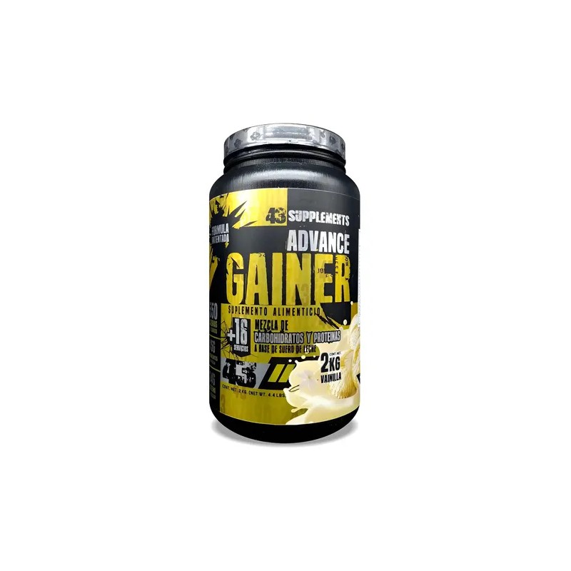 Ganador Hard Mass Gainer Vainilla 2 kg 43 Supplements Mass