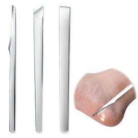 Professionelle Pediküre Messer Set - 3 Teiliges Hornhauthobel Klingen aus Edelstahl Hornhautentferner, Hornhautschaber Hornhaut Skalpell Füße, Fußklinge Fußpflege Pediküre Werkzeug