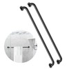 2 Pack 40 Inch Black Shower Grab Bars, ZUEXT Stainless