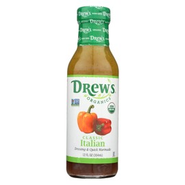 Drew's All Natural Classic Italian Dressing, 12 Ounce (Pack of 6)