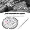 VJ33 Watch Movement Replacement Day Date Calendar Movement Watch Repair