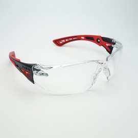 Bolle RUSH PLUS Sunglasses, Sports, UV Protection, Lightweight, Non-Fogging, Protective Glasses, Clear