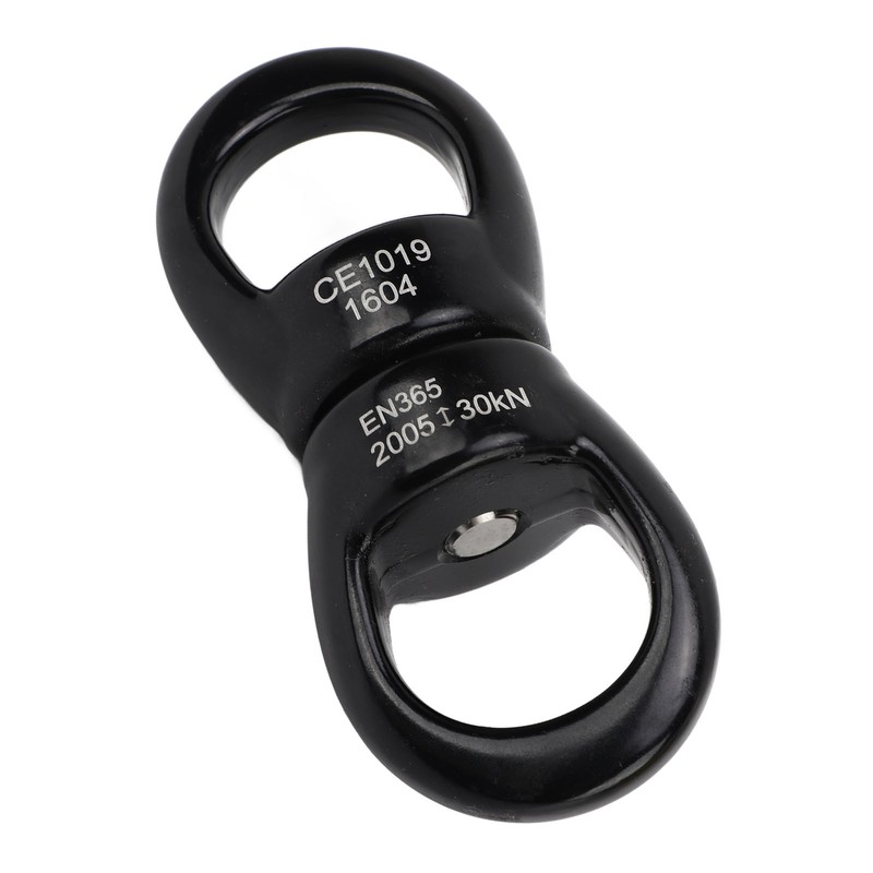 Swing Swivel Hook Stainless Steel 360° Rotatable Wear Resistant Black
