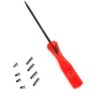 Replacement 8 pcs Bottom Case Cover Screw Screws + Screwdriver