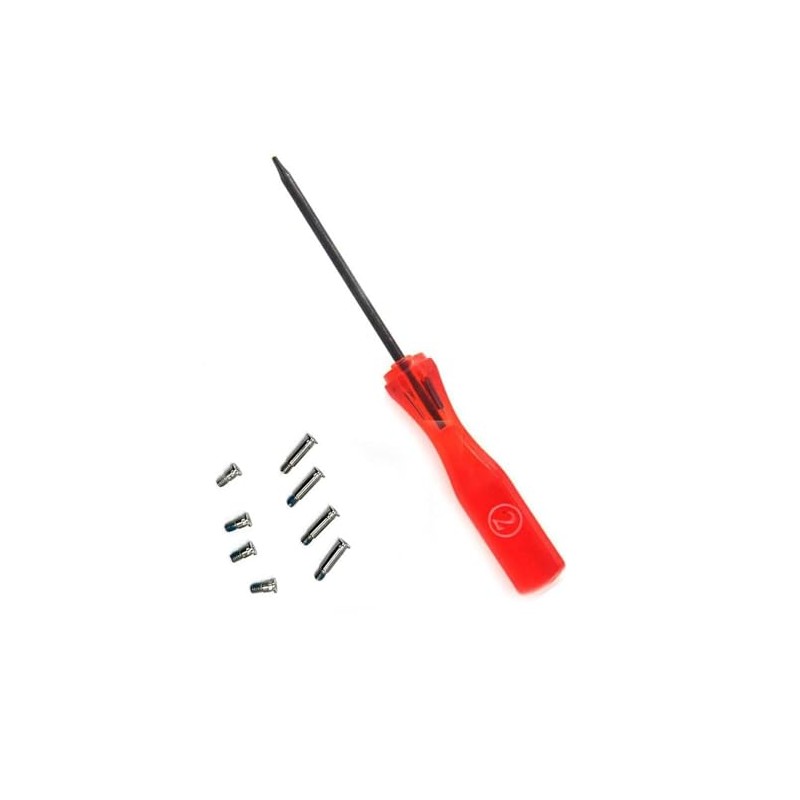 Replacement 8 pcs Bottom Case Cover Screw Screws + Screwdriver