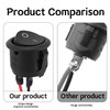 Pack of 5 Toggle Switch Wired, 12 V On/Off Lockable