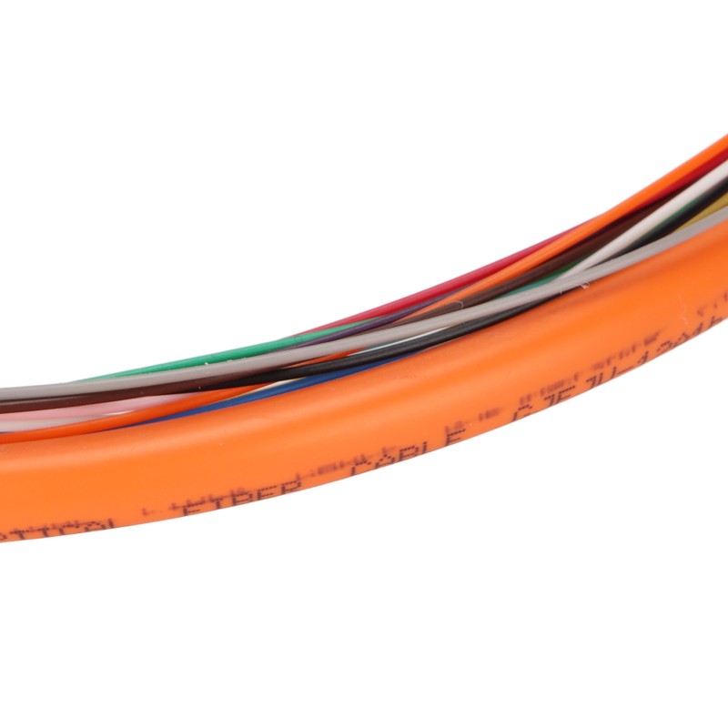 Fiber Pigtail 12 Strand Multimode Stable Fiber Pigtail Cable for