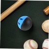 KONTONTY 4pcs Hollow Baseball Practice Balls Soft Training Aid for