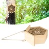 Wooden Bee House Decorative Hanging Insect House Insect Hotel for