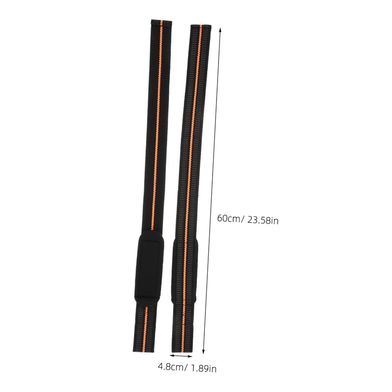 BIUDECO 2pcs Weight Lifting Grip Straps Durable Gym Lifting Straps