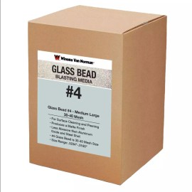 Winona Van Norman Glass Bead #4 Blasting, Weighting/Fill - 5lbs
