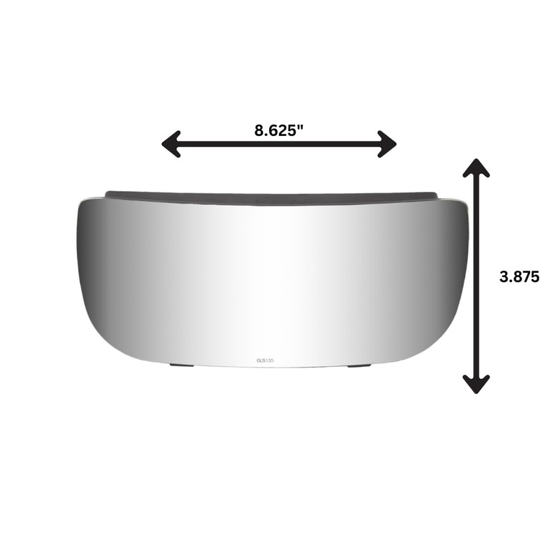 RAMCO ENGINEERING SNP-GLS135-KIT RV CONVEX MIRROR GLS135