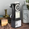 Retro European Style Telephone Model Decor Home Resin Craft Window