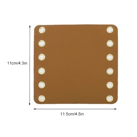 Grcfumo Motorcycle Handlebar Grip Covers, Motorcycle Grip Wraps, Leather Handle Wrap for Enhancing Control and Comfort During Riding(Earth Yellow)