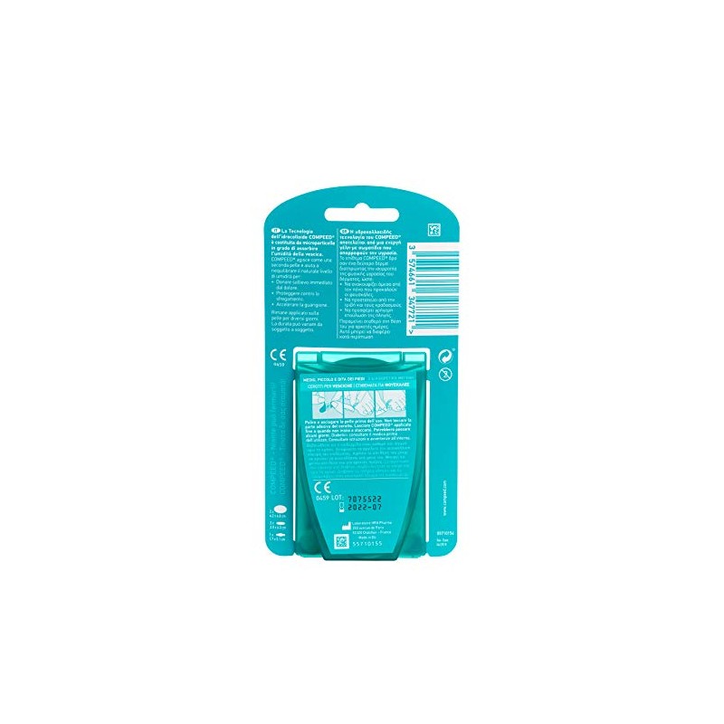 COMPEED Cerotti per vesciche, a lunga durata e guarigione veloce