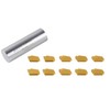 Accusize Industrial Tools GTN-3 Tin Coated Carbide Grooving Parting Inserts,
