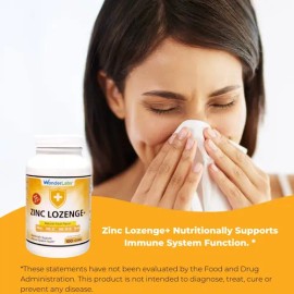 Wonder Laboratories Zinc Pastillas Vit C Sabor Fruta 100                                                                                              