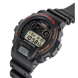 Casio G-Shock DW6900UB-9D Black Band Men's Digital Watch, Black Dial, 53.2 × 50 × 18.7 mm
