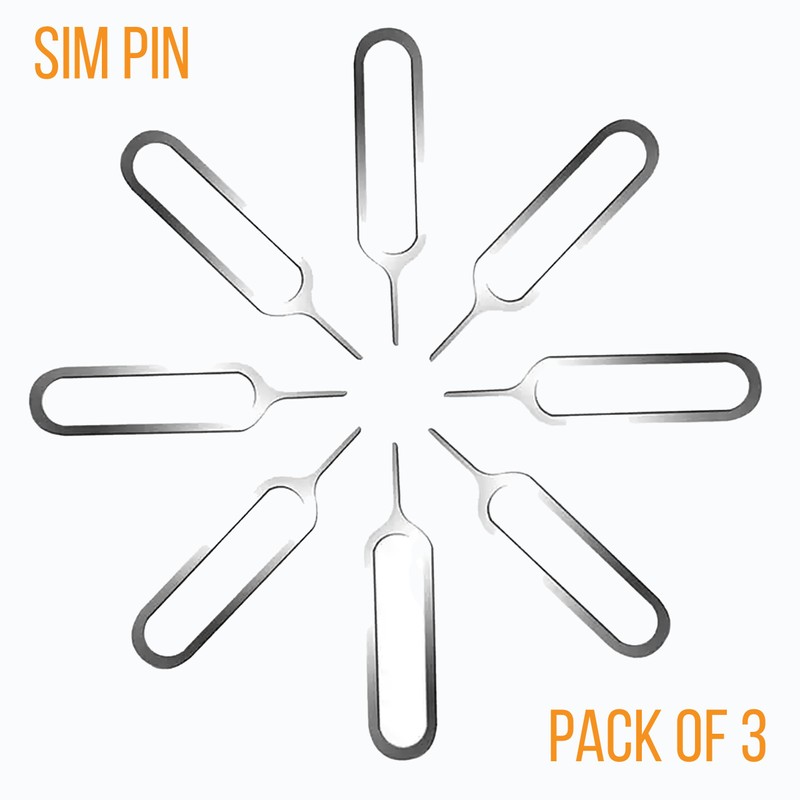 TYGA Sim Card Tray Removal Tool (Pack of 3) Sim