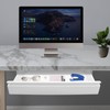 FFanhia 22 Inch Under Desk Mounted Sliding Pull-out Drawer Storage
