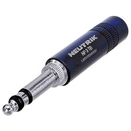 Neutrik NP3TB-B Military Phone Plug, Black