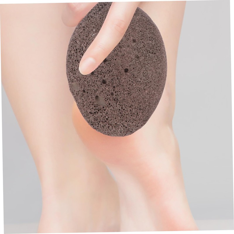 FOMIYES 3pcs Callus Remover Foot Stone Natural Earth Pumice for